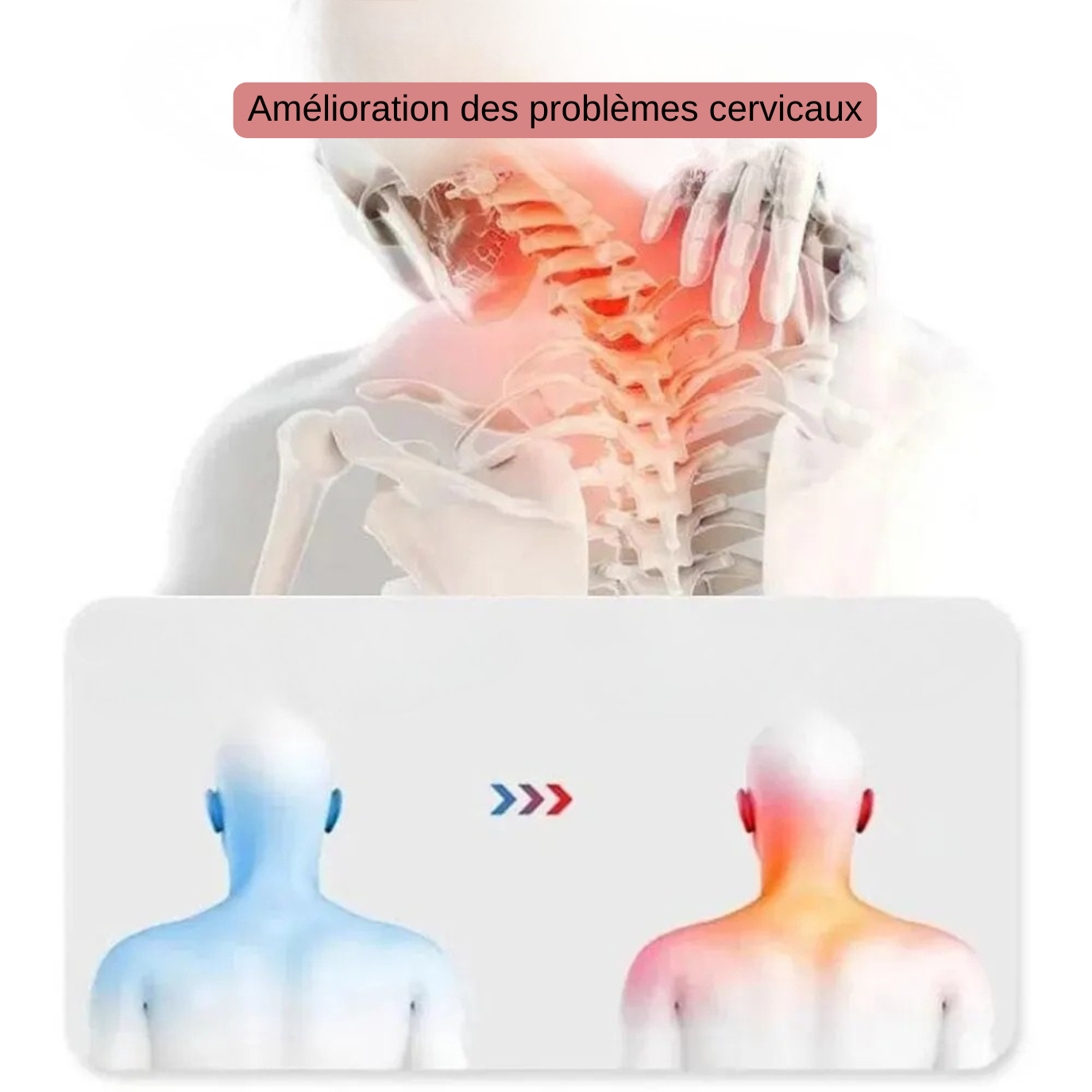 Coussin Massant avec Chaleur (option)