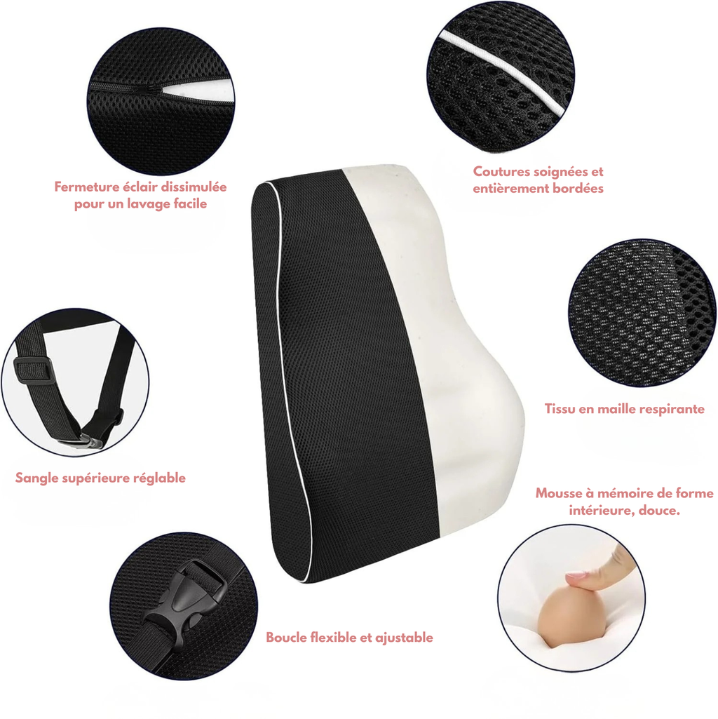 Coussin pour maintient Lombaire